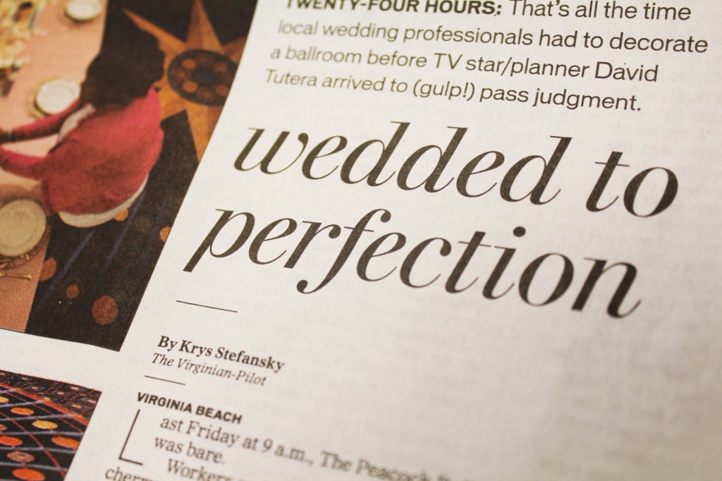 Wedded to Perfection