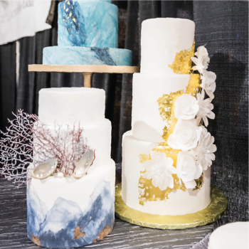 Incredible Edibles Wedding Cake Display